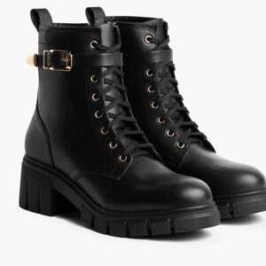 Thursday Coda Boots, black and gold